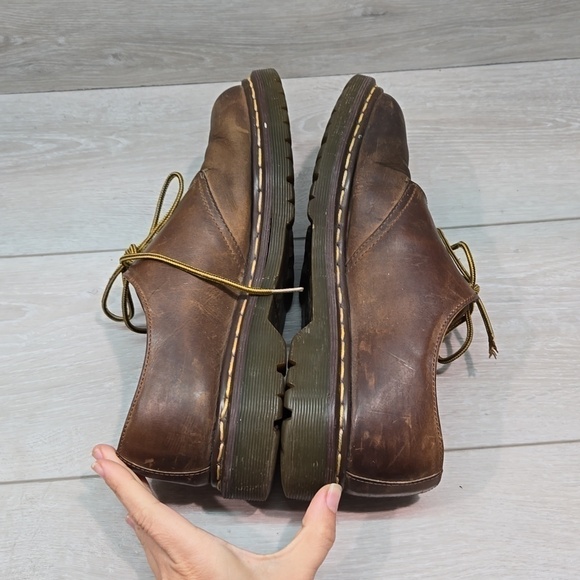 Vintage Doc Dr.Martens Mens Leather Oxford Chunky Tractor shoes sz UK 9 US M 10 main image 5